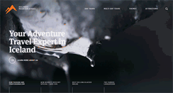 Desktop Screenshot of mountainguides.is