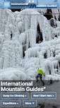 Mobile Screenshot of mountainguides.com